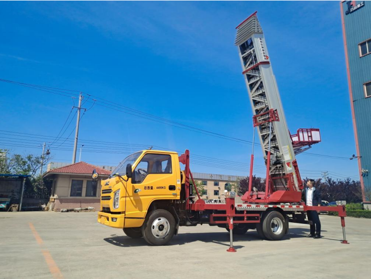 乐山常年租赁32米云梯车